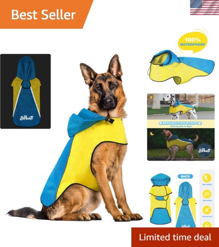 Waterproof dog rain jacket for - rain,