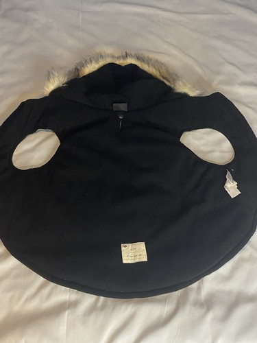 Dog coat fur hood - dog, xl
