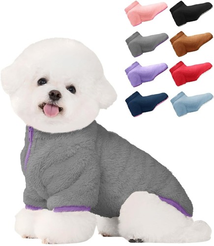Windproof fleece dog jacket - windproof,