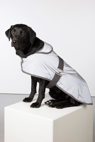 Rydale reflective dog coat - reflective, hi