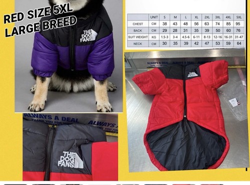 The dog fans coat - coat, red