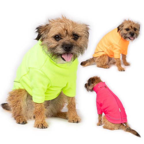 Fleece dog jumper full - dog, zip