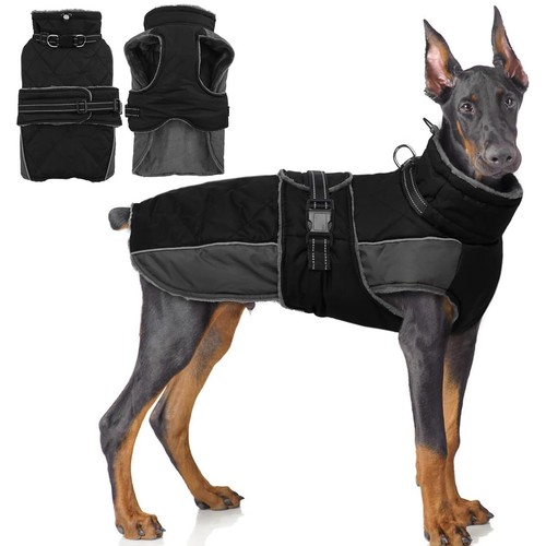 Warm dog jacket - dog, waterproof