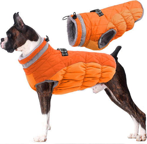 Dog coat warm winter - winter,