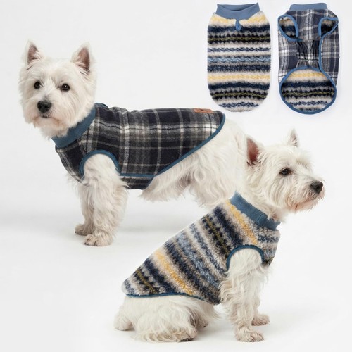 Reversible dog fleece - reversible,