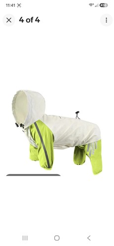 Dog hooded rain coat - dog,