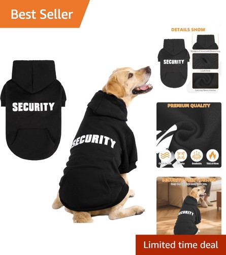 Stylish security dog - security, hoodie