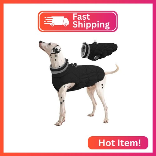 Fuamey dog winter coat fleece - fuamey,