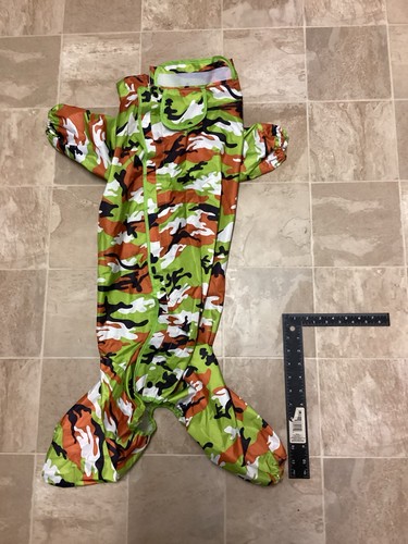 Green orange black - green, camo