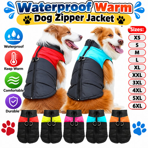 Waterproof pet dog vest jacket - pet,