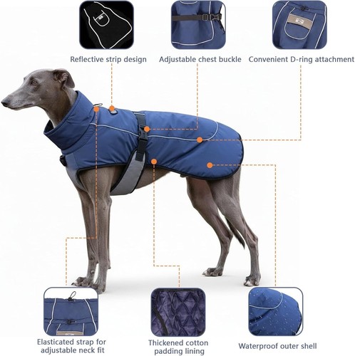 Doglemi dog jacket waterproof - dog,