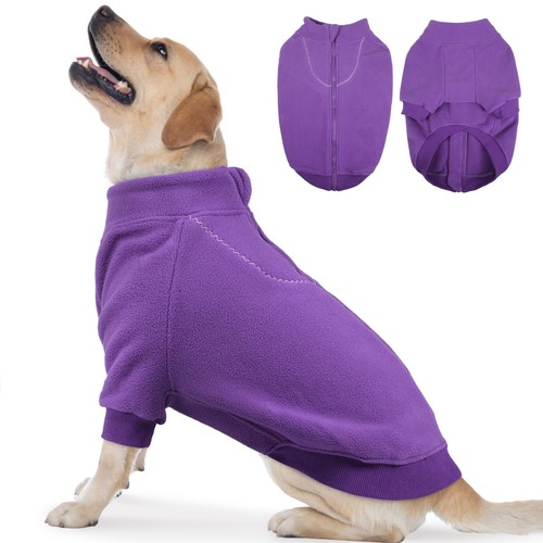 Fleece dog sweater - fleece,