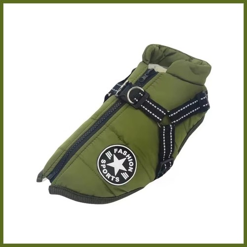 Waterproof dog winter jacket - dog,